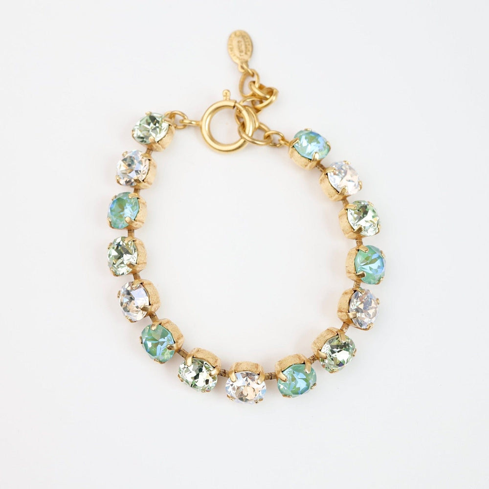 
                  
                    BRC-JM Silky Sage Mix Crystal Line Bracelet
                  
                