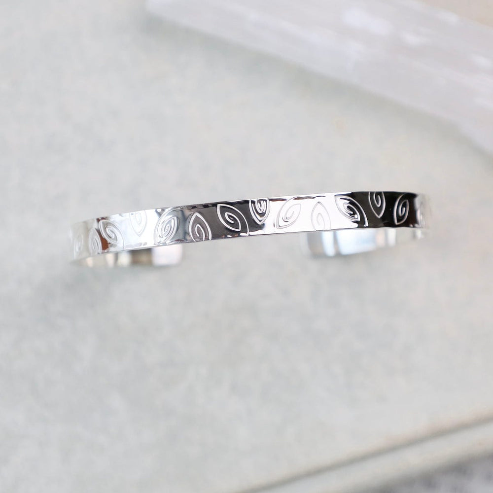 
                      
                        BRC LEAF SWIRL STAMP CUFF
                      
                    