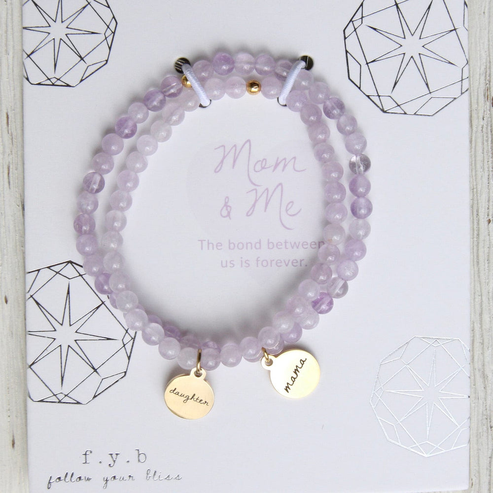 
                      
                        BRC Lilac Amethyst Mom & Me Bracelet Set
                      
                    