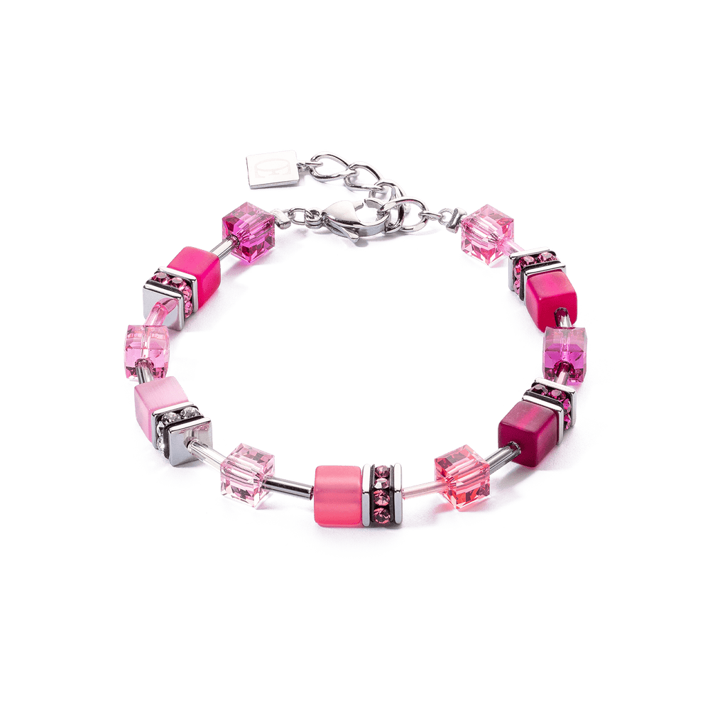 BRC Magenta GeoCube Iconic Bracelet