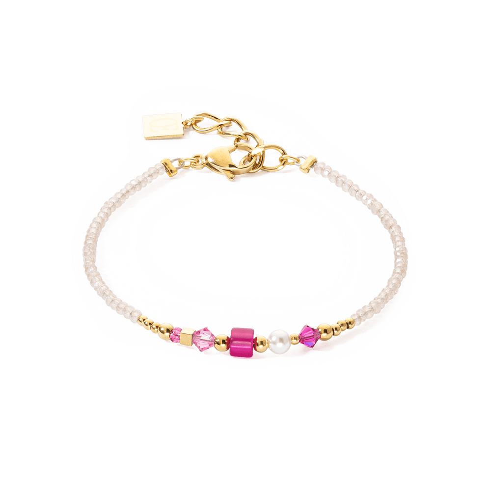 BRC Magenta Square Bracelet