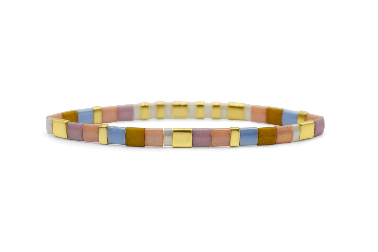 BRC MAMA - Morse Code Tila Beaded Bracelet