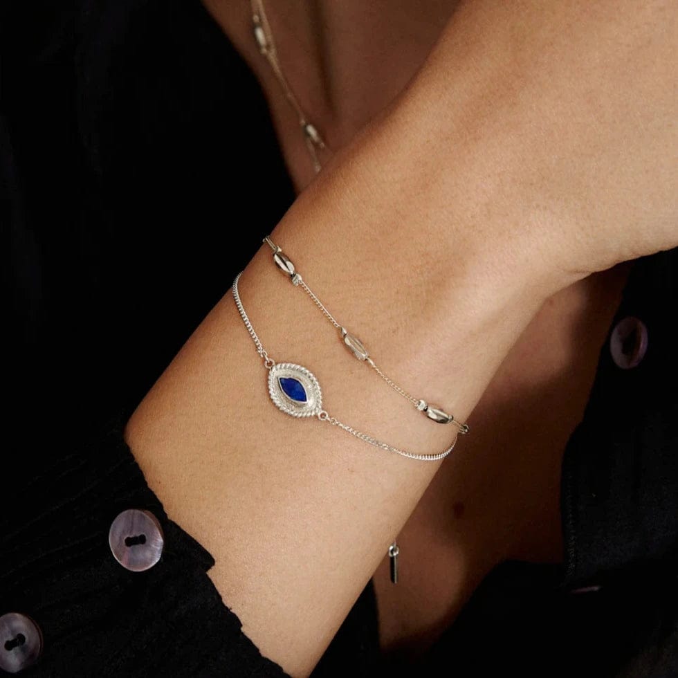 BRC Mariya Evil Eye Bracelet Lapis