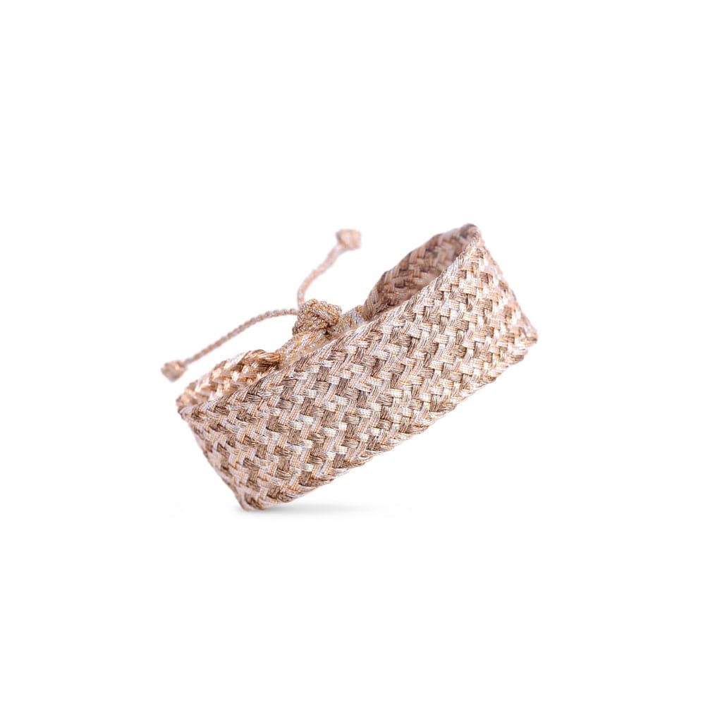 BRC Maxi Ania nº2 Bracelet in Peach Silver Walnut