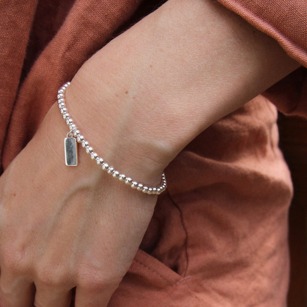 
                      
                        BRC Mini Silver Staple Bracelet
                      
                    