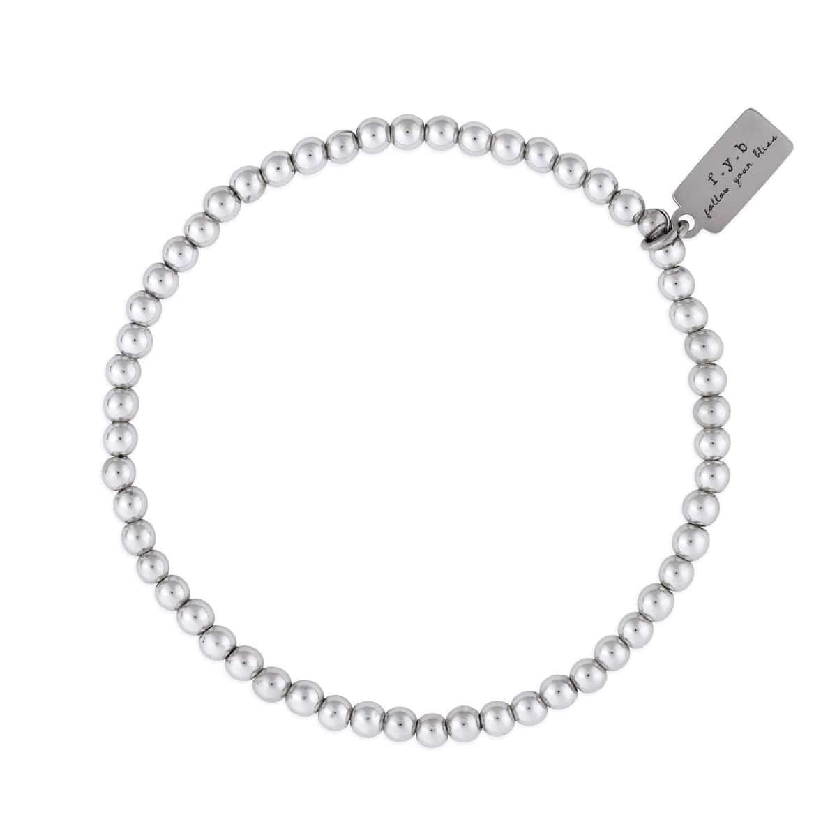 BRC Mini Silver Staple Bracelet