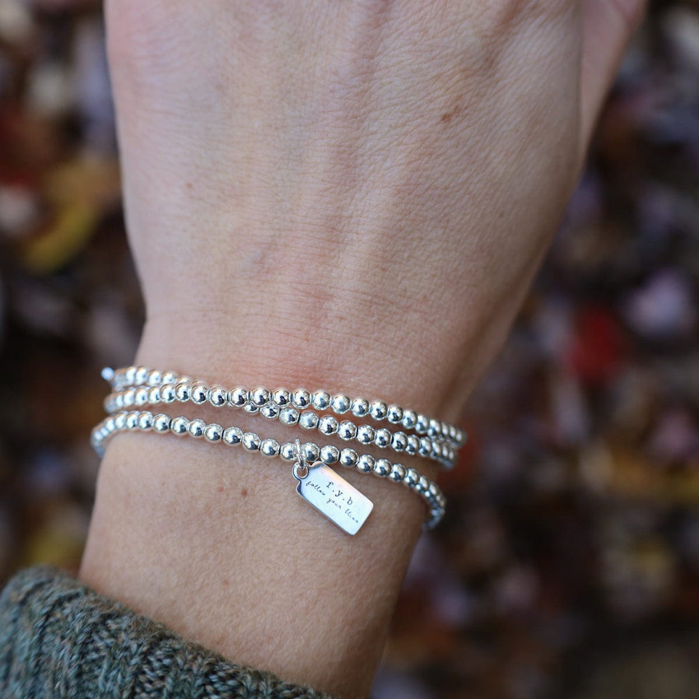 
                      
                        BRC Mini Silver Staple Bracelet
                      
                    