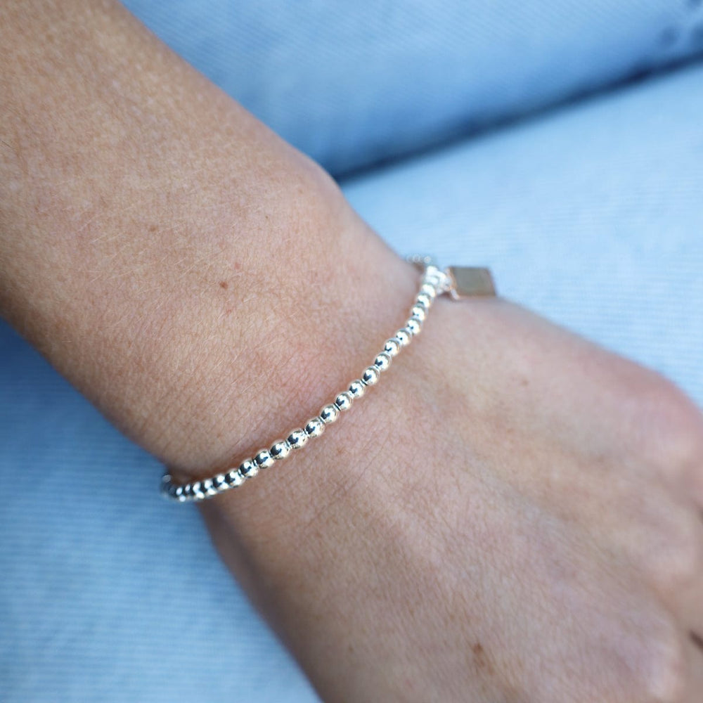 
                      
                        BRC Mini Silver Staple Bracelet
                      
                    