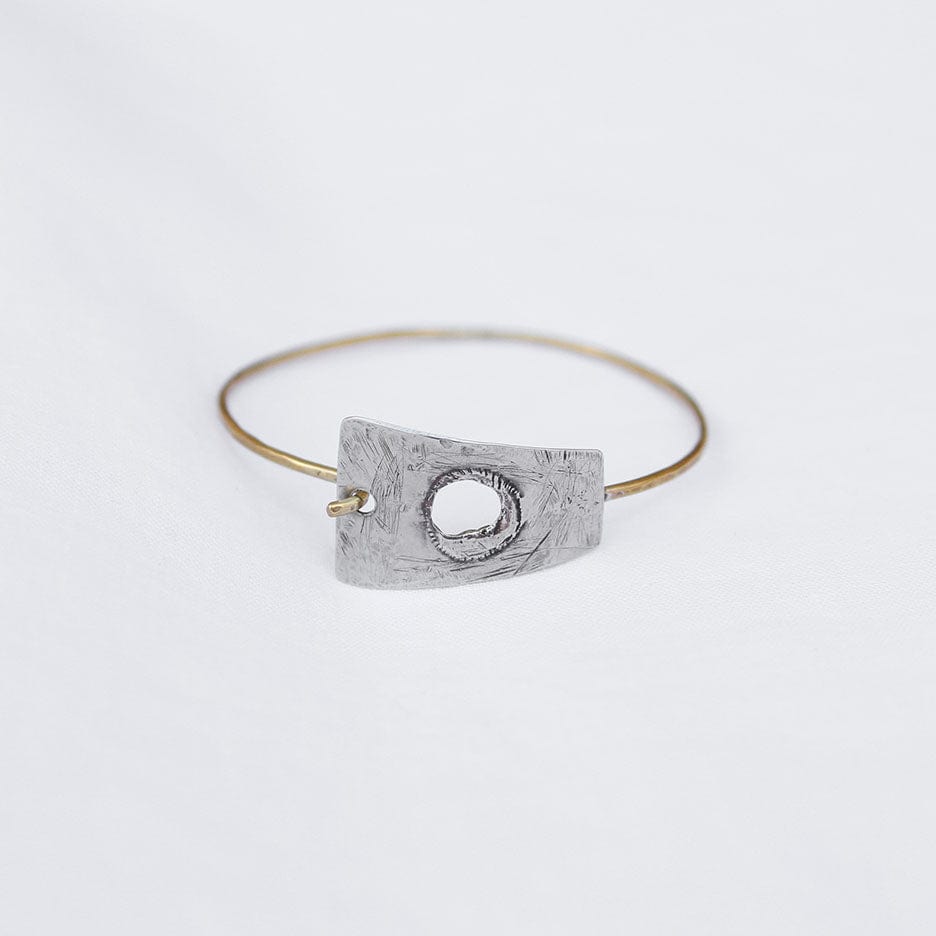 Hook-and-Loop Clasp Bangle