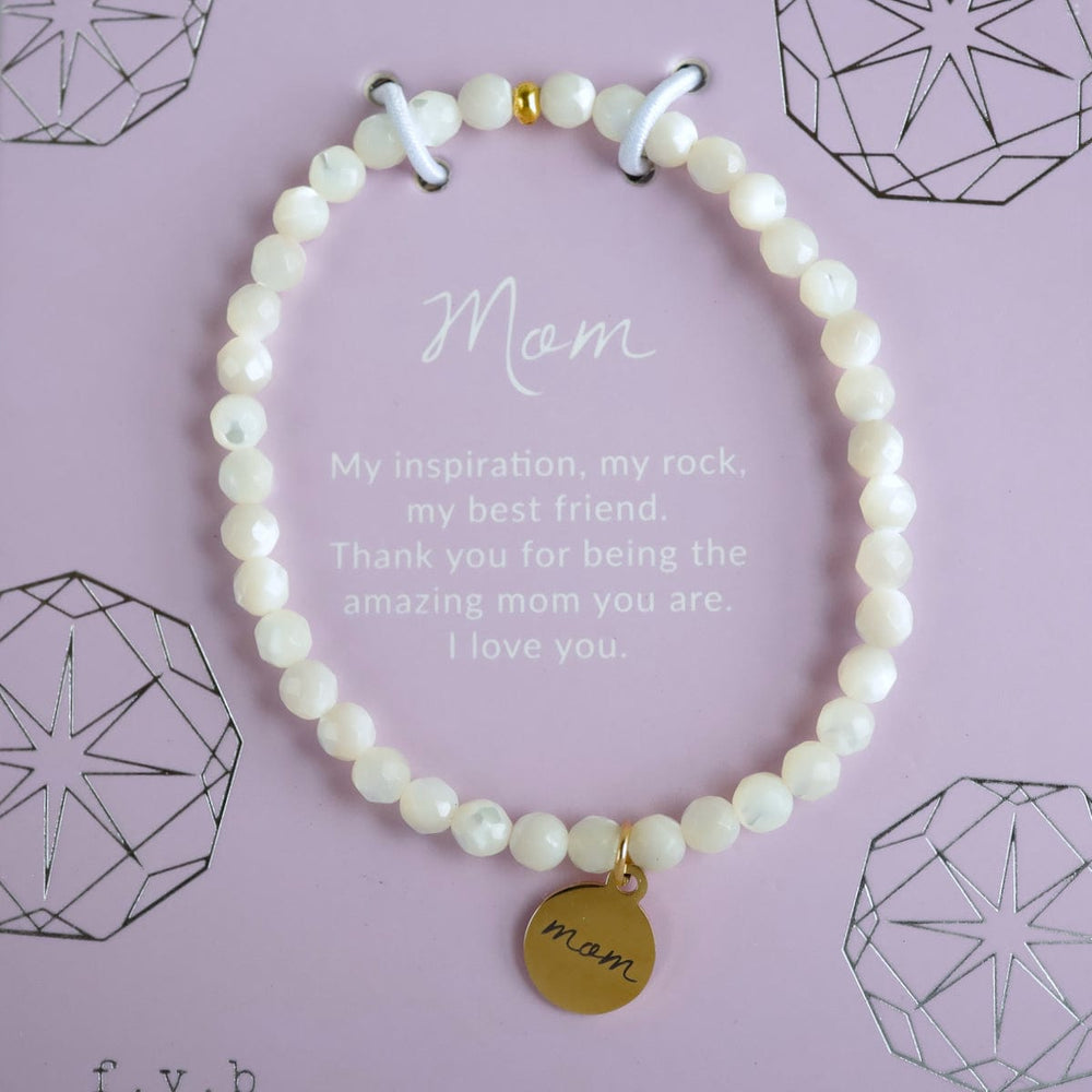 
                      
                        BRC Mom - Stretchy Mother of Pearl Bracelet
                      
                    