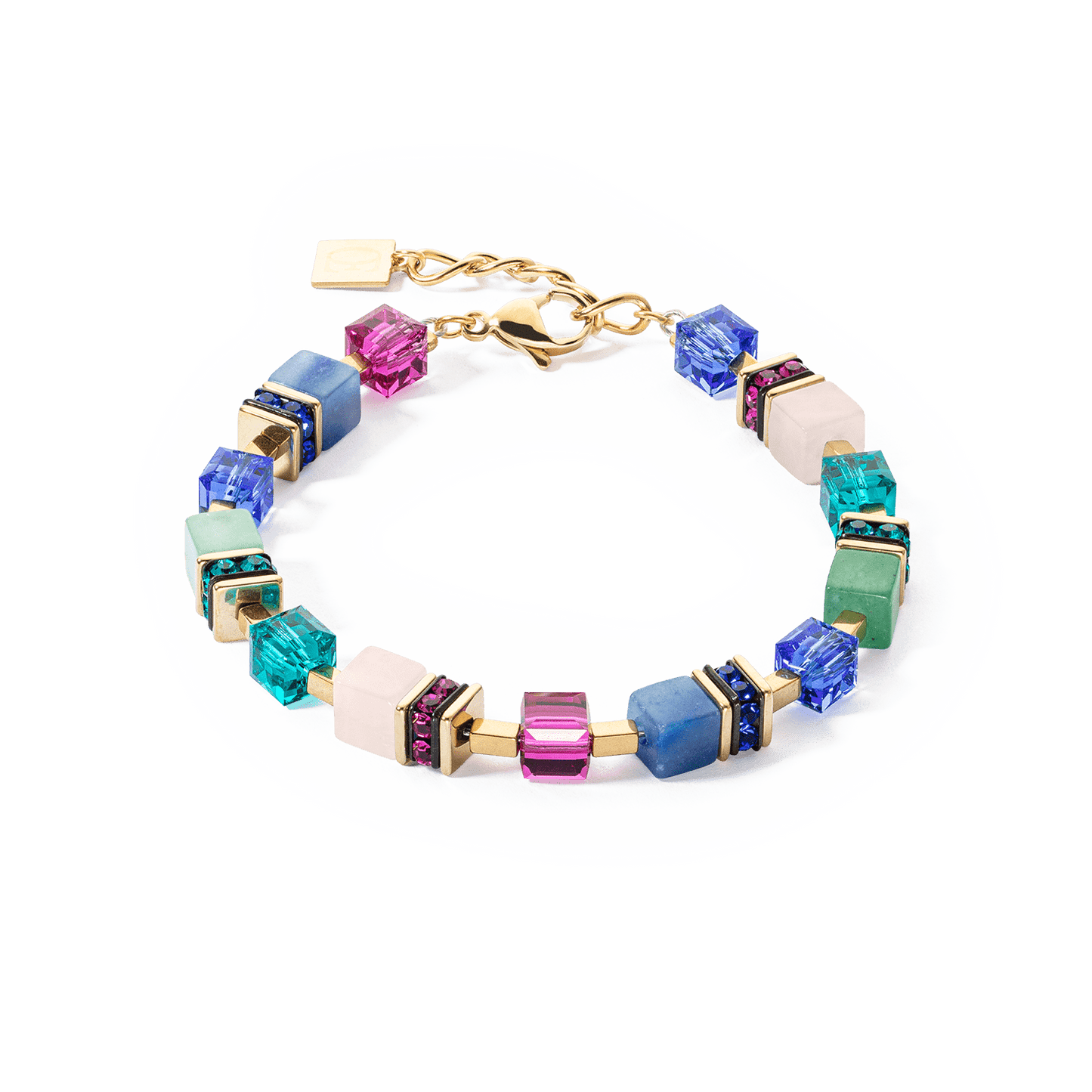 BRC Multicolor Precious GeoCube Iconic Bracelet