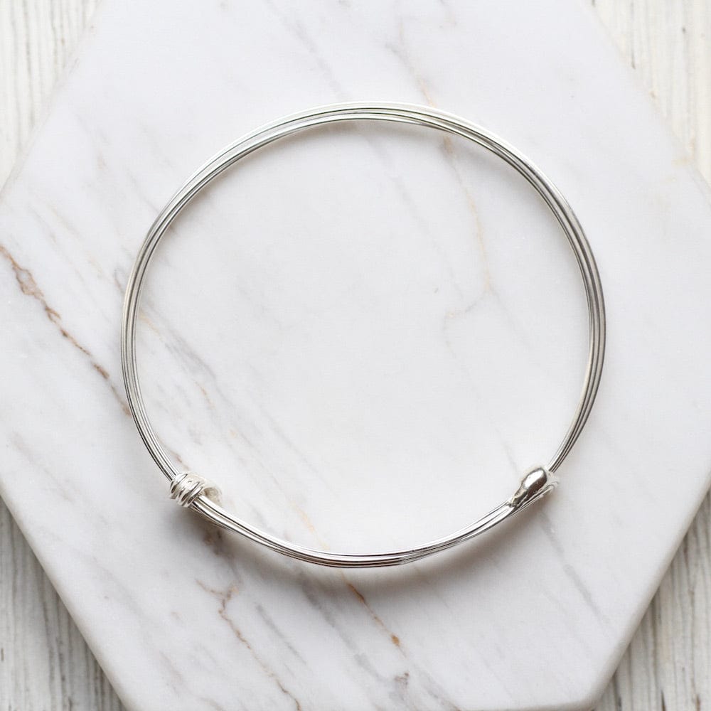 
                  
                    BRC Narrow Elephant Hair Inspired Bangle
                  
                