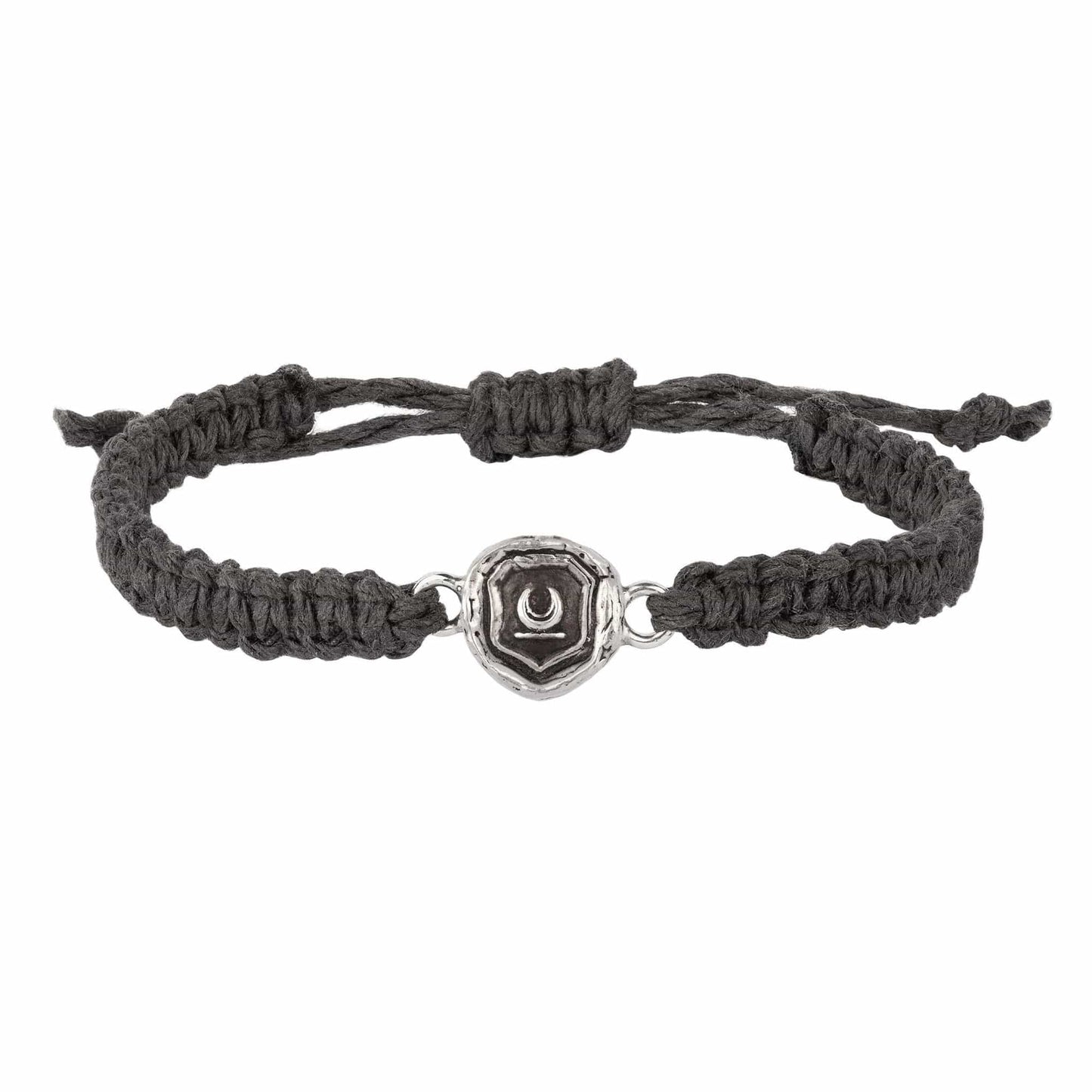 BRC New Beginnings Braided Bracelet - Charcoal