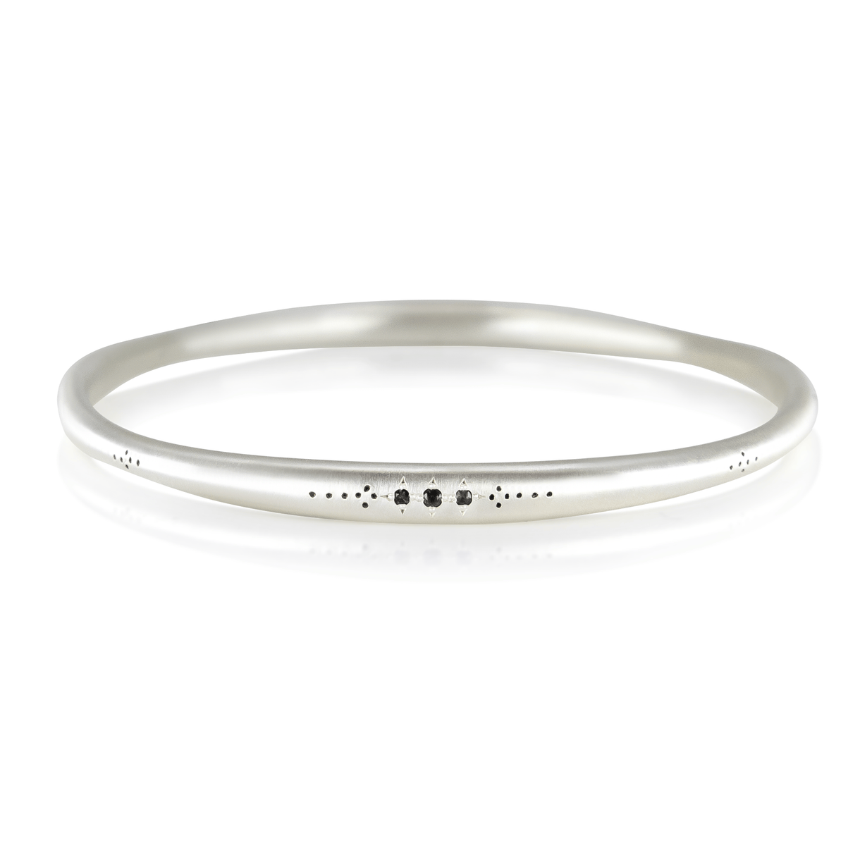 BRC Organic Nostalgia Bangle with Black Biamond