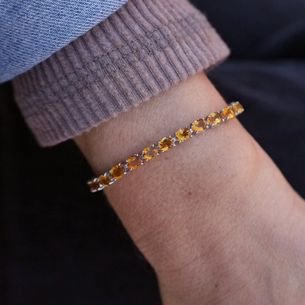 
                  
                    BRC Oval Citrine Tennis Bracelet
                  
                