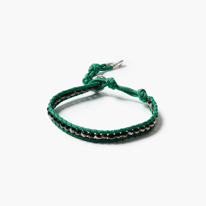 BRC Paracord Single Wrap Bracelet Black Agate