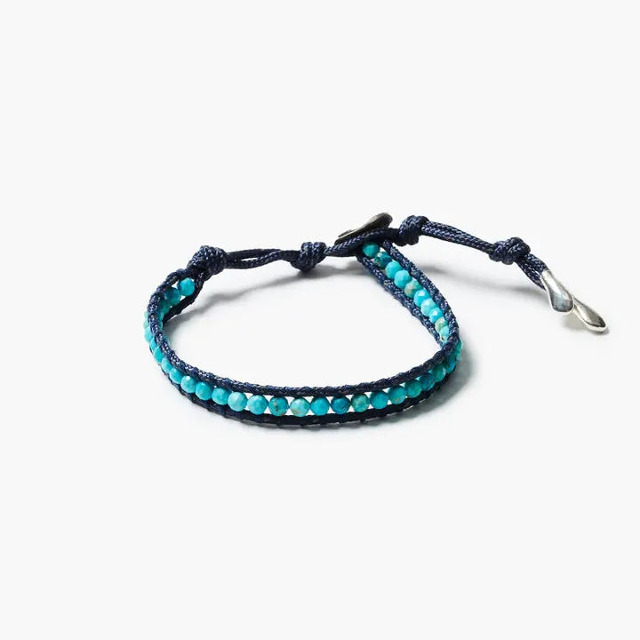 BRC Paracord Single Wrap Bracelet Turquoise