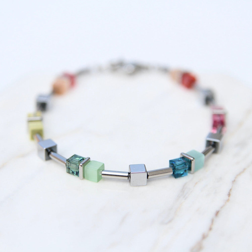 
                      
                        BRC Pastel Cat's Eye Cube Bracelet
                      
                    