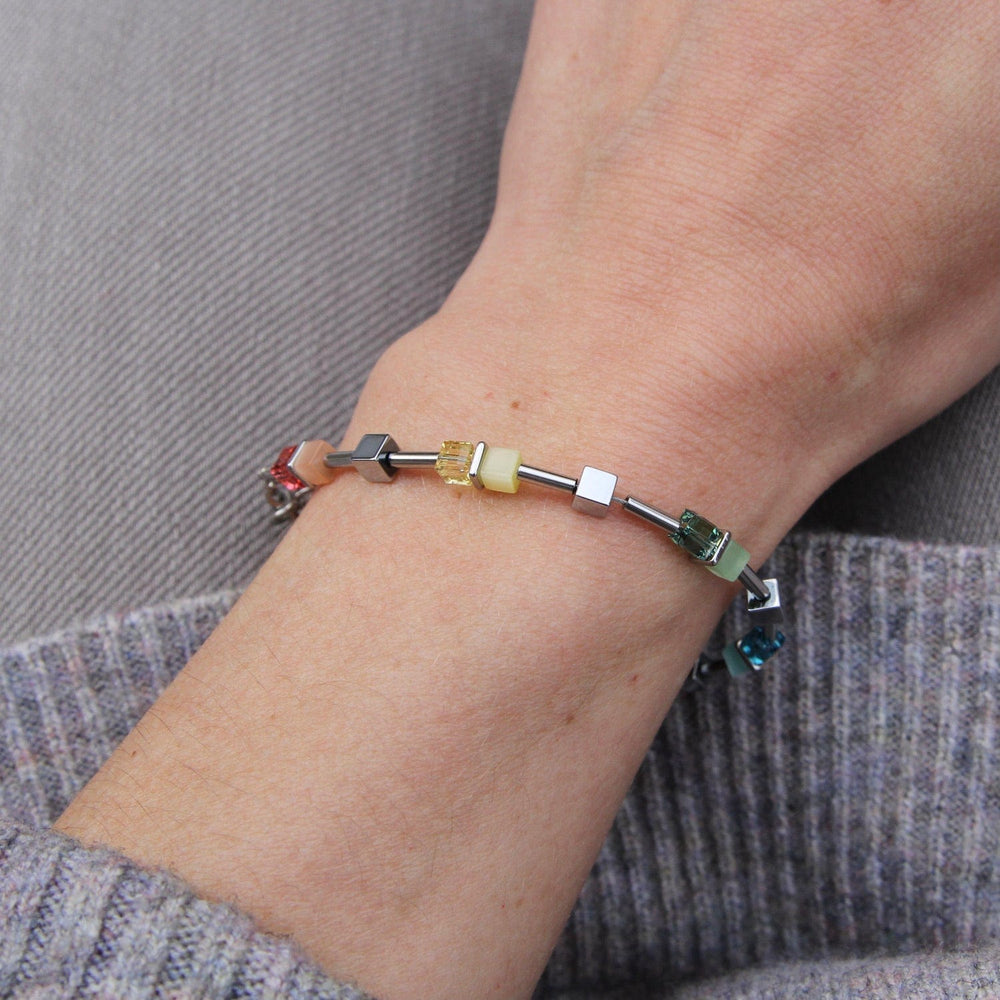 BRC Pastel Cat's Eye Cube Bracelet