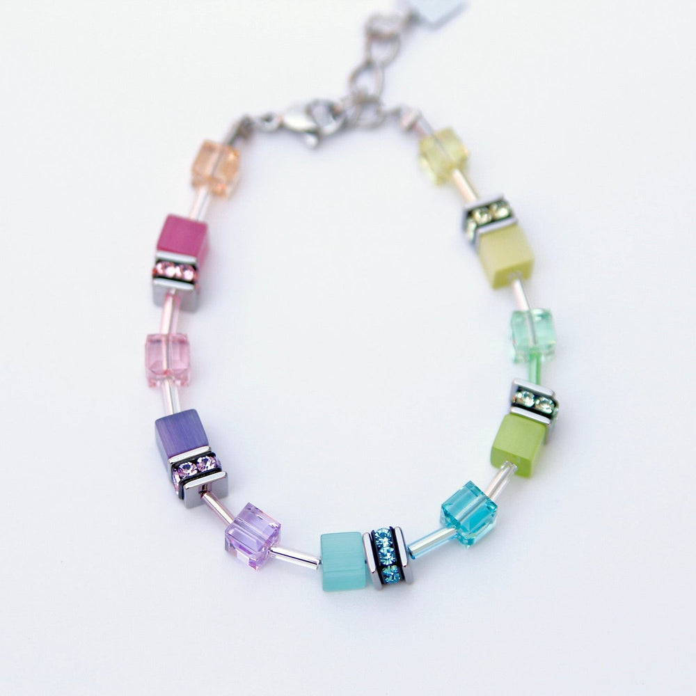 BRC Pastel Rainbow Cat's Eye Bracelet