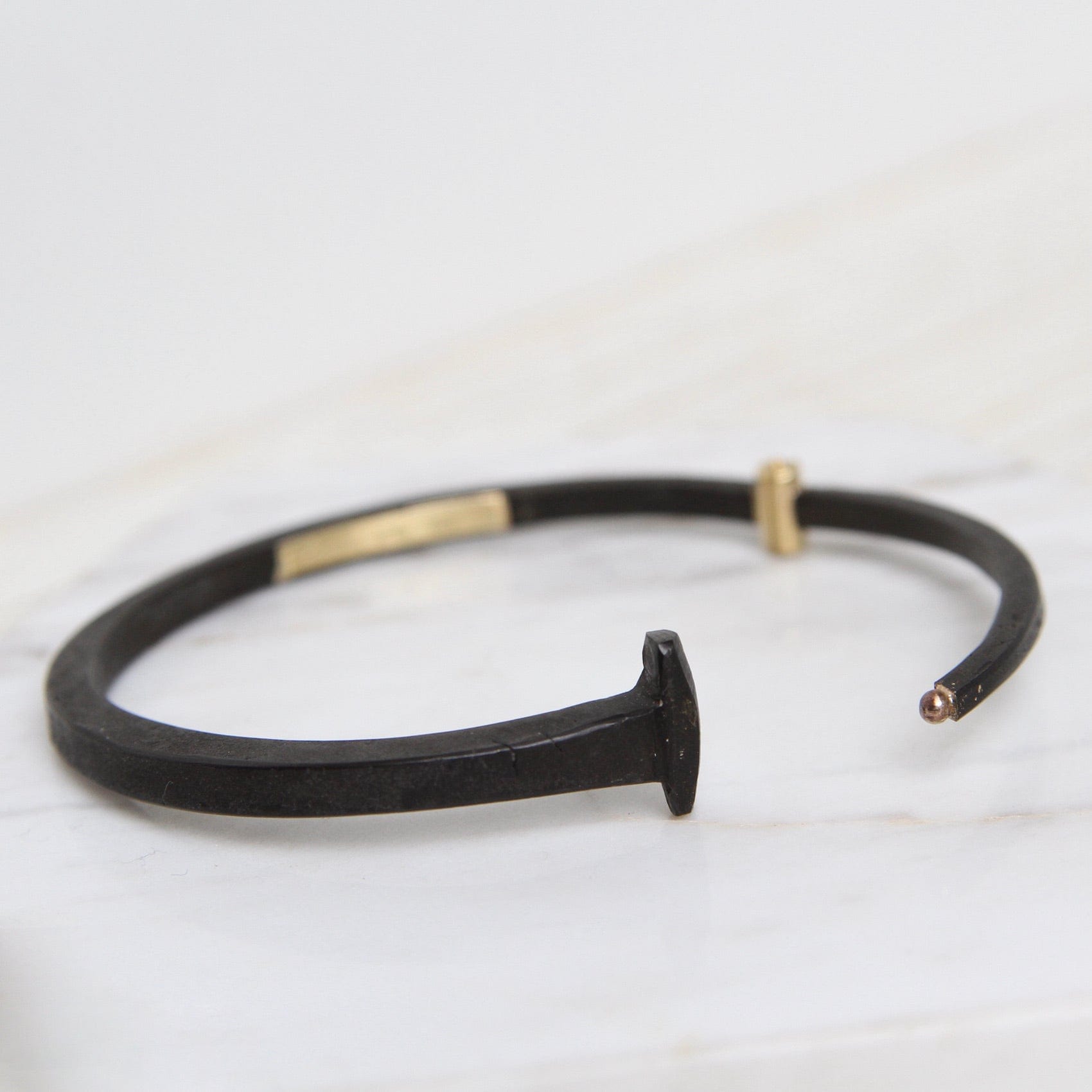 Pat Flynn Iron Nail Bracelet