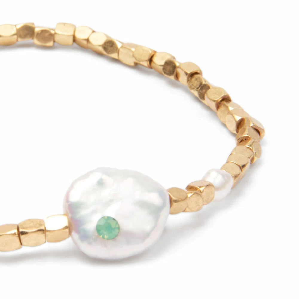 
                      
                        BRC Pearl Affirmation Bracelet - Courage/Gold
                      
                    