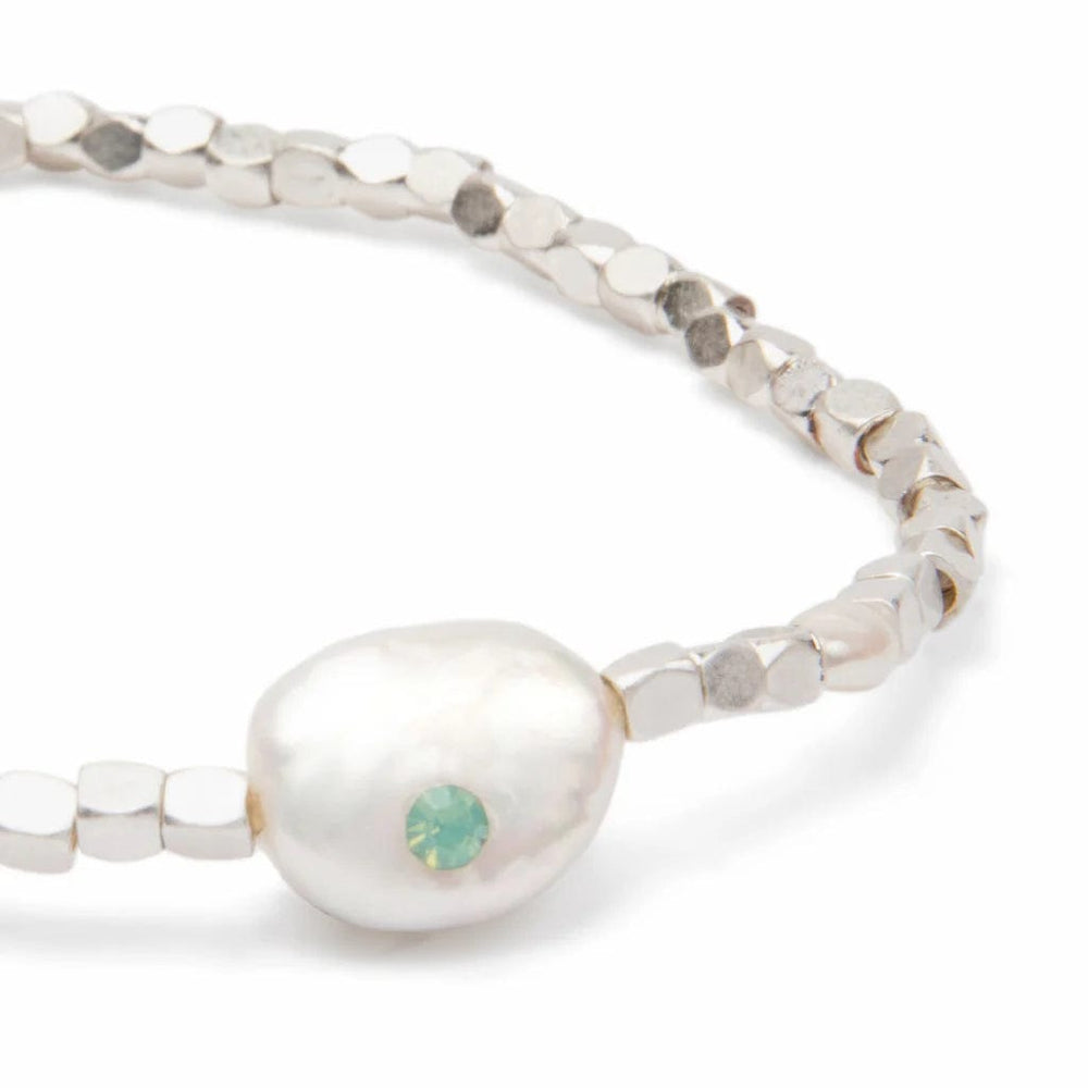 
                      
                        BRC Pearl Affirmation Bracelet - Courage/Silver
                      
                    