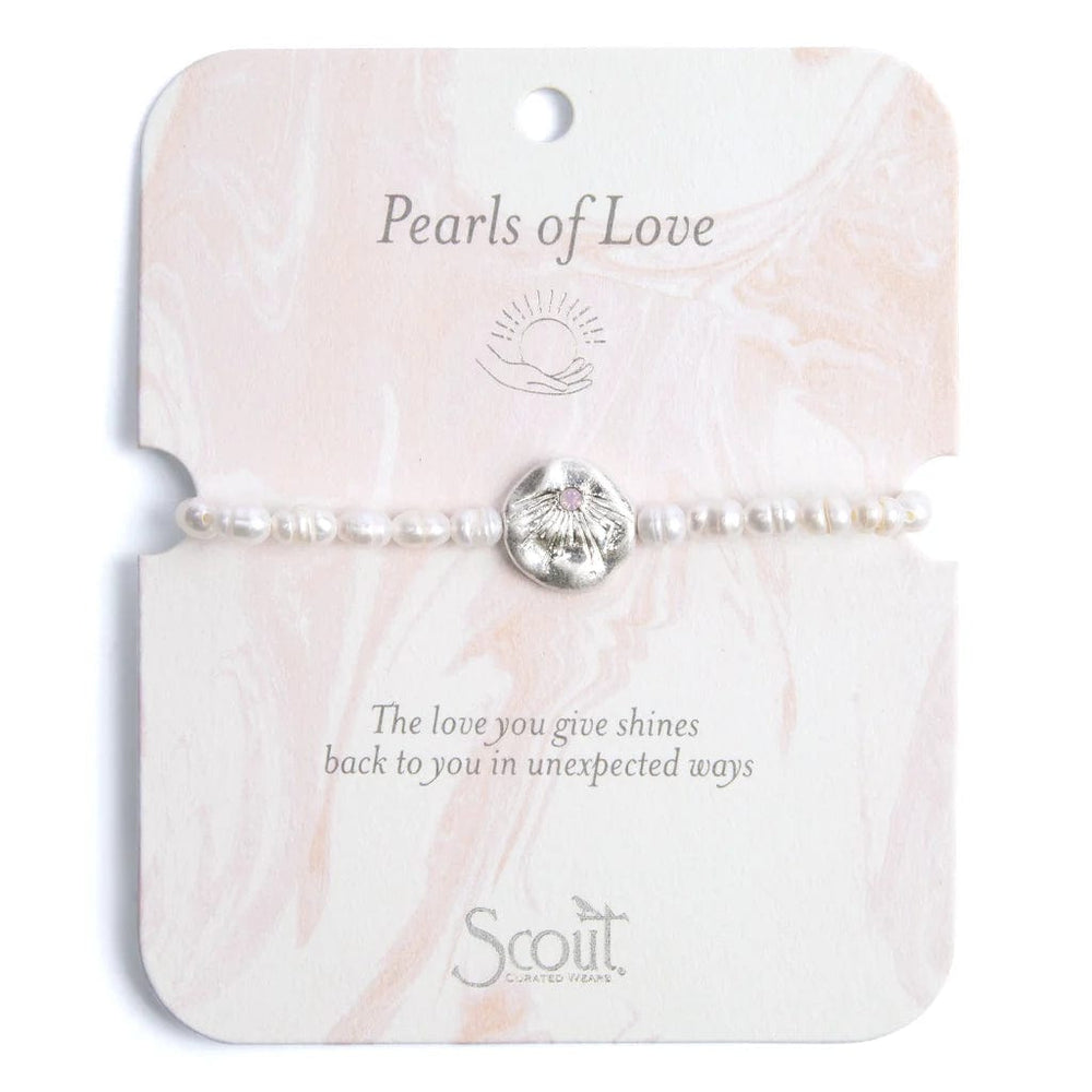 
                  
                    BRC Pearl Affirmation Bracelet - Love/Silver
                  
                