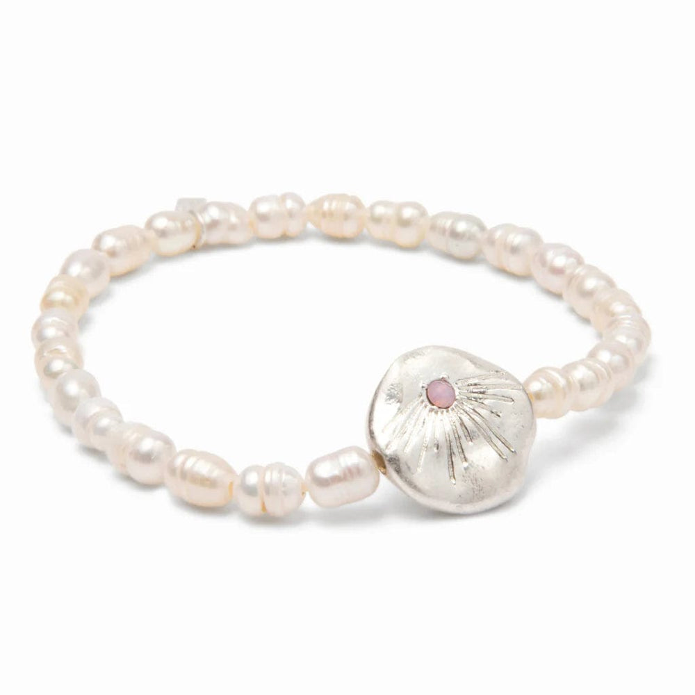 
                  
                    BRC Pearl Affirmation Bracelet - Love/Silver
                  
                