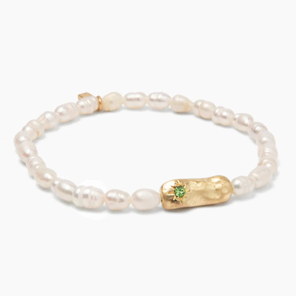 
                      
                        BRC Pearl Affirmation Bracelet - Luck/Gold
                      
                    