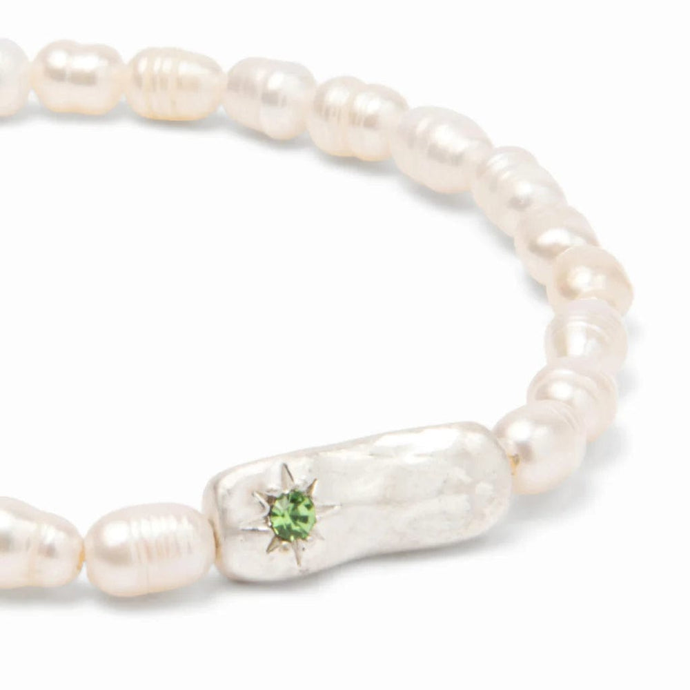 
                      
                        BRC Pearl Affirmation Bracelet - Luck/Silver
                      
                    