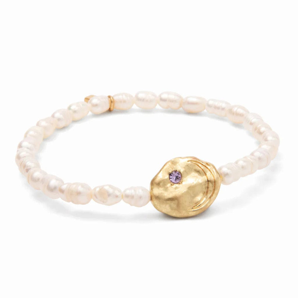 
                      
                        BRC Pearl Affirmation Bracelet - Protection/Gold
                      
                    