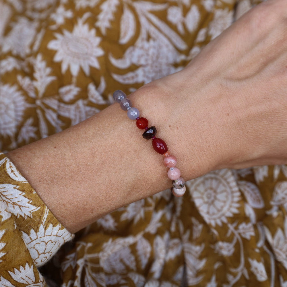 
                      
                        BRC Pink Agate Mix Bracelet
                      
                    