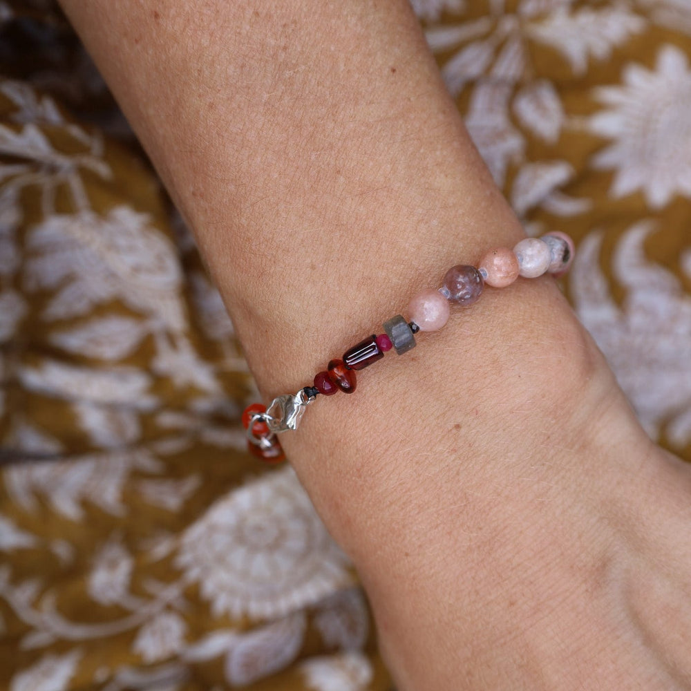 
                      
                        BRC Pink Agate Mix Bracelet
                      
                    