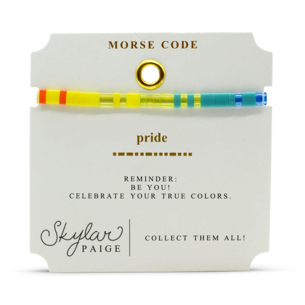 
                      
                        BRC Pride - Morse Code Tila Beaded Bracelet
                      
                    