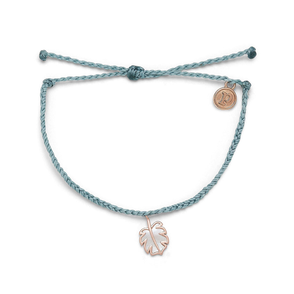 BRC Pura Vida Monstera Bracelet ~ Smoke Blue