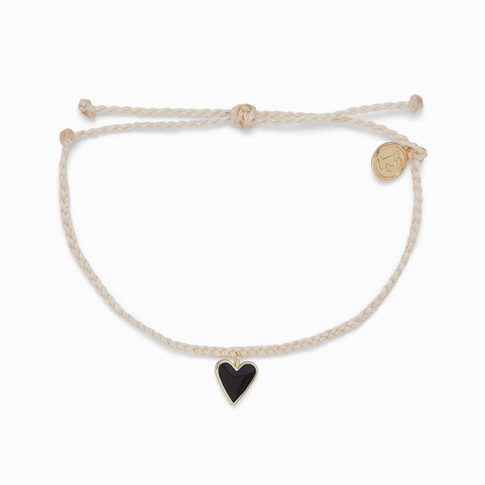 BRC Pura Vida Petite Heart Charm Bracelet ~ Vanilla