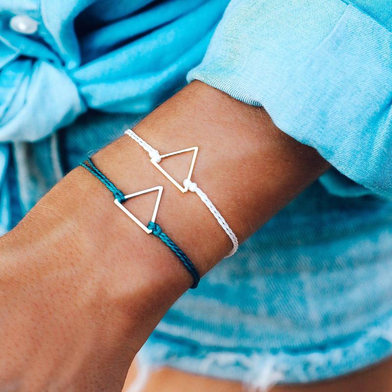 Mini triangle diamond bracelet – Sonobella Jewelry