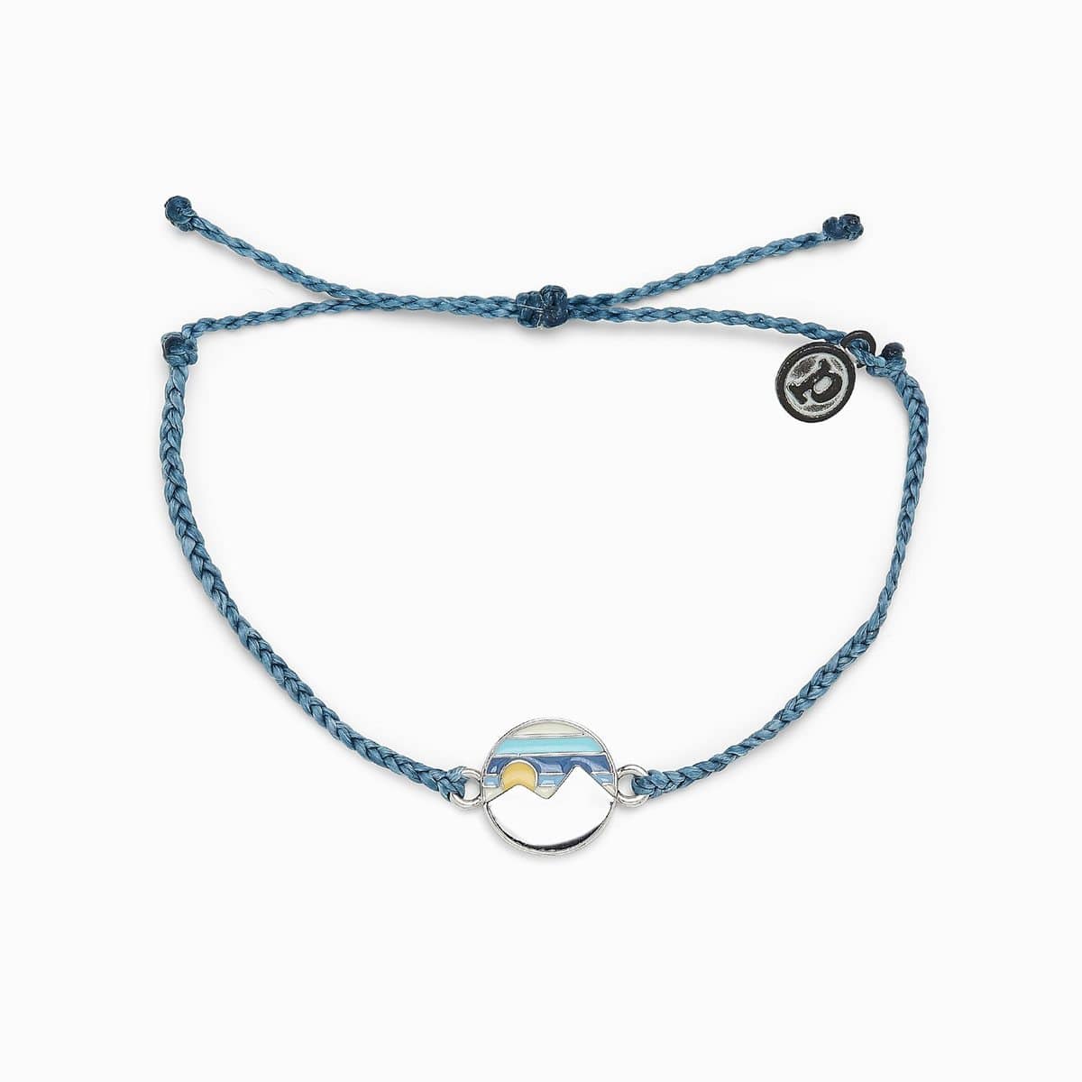 BRC Pura Vida Twin Peaks Bracelet ~ Dusty Blue