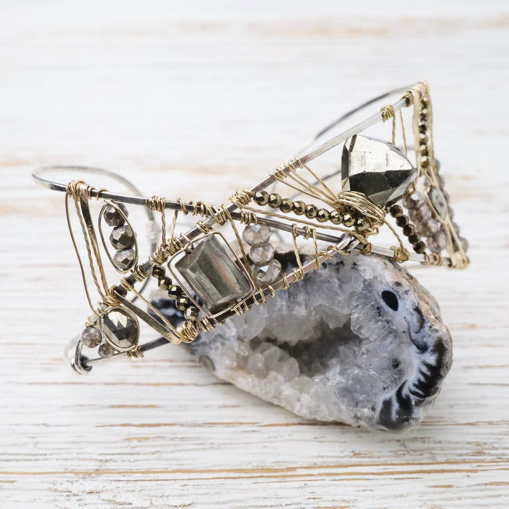 
                      
                        BRC Pyrite Leaf Bracelet
                      
                    