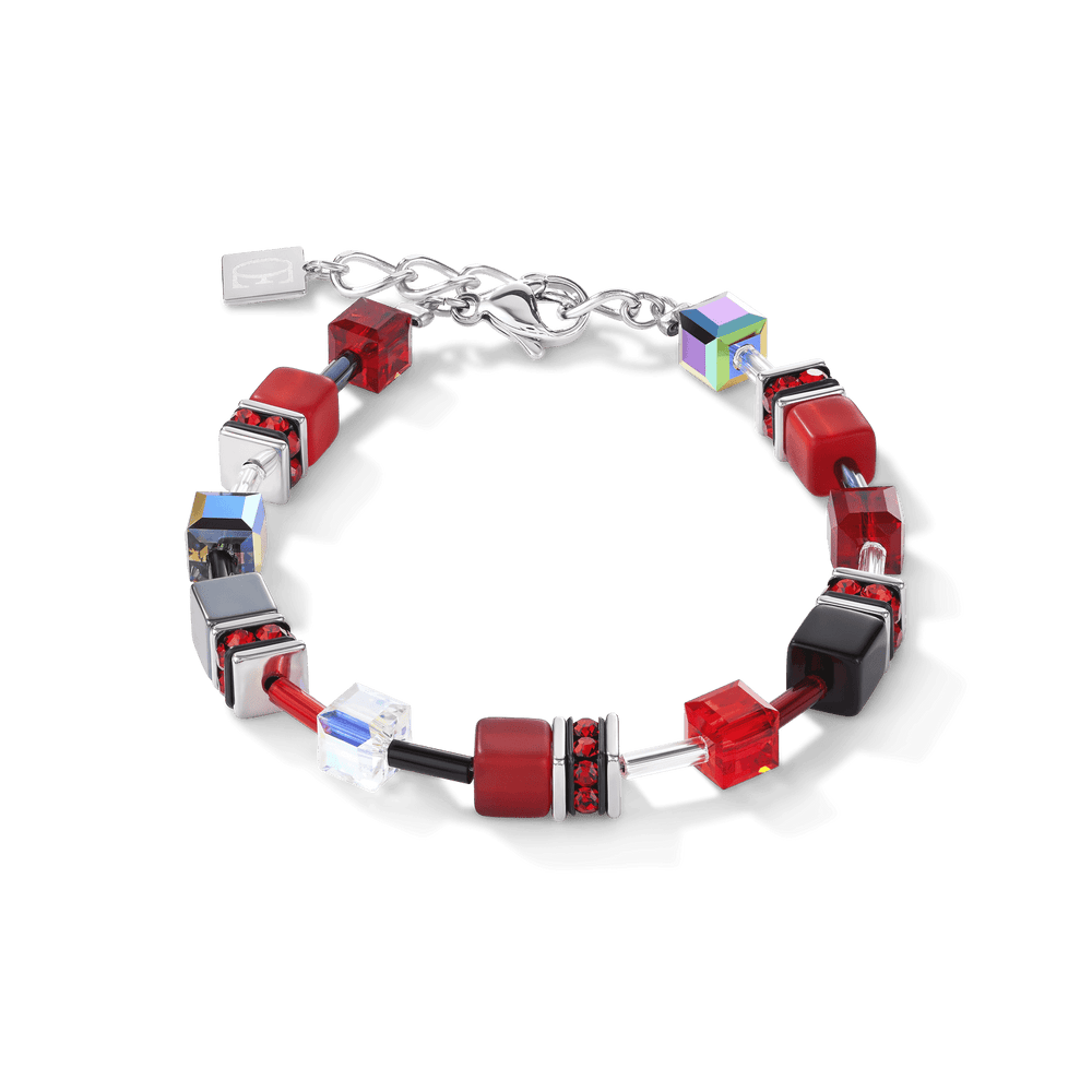 BRC Red Geo Cube Bracelet