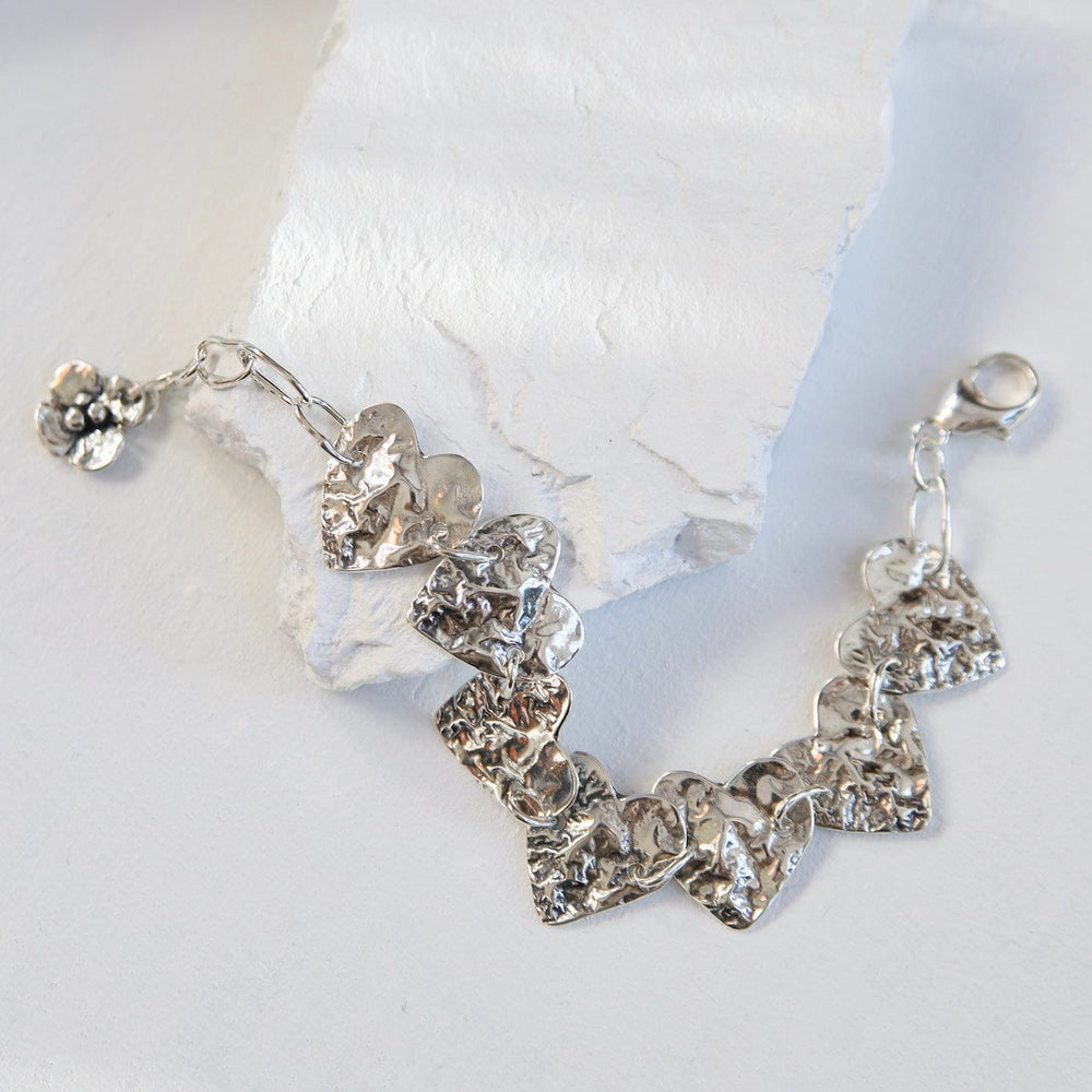 BRC Reticulated Heart Bracelet