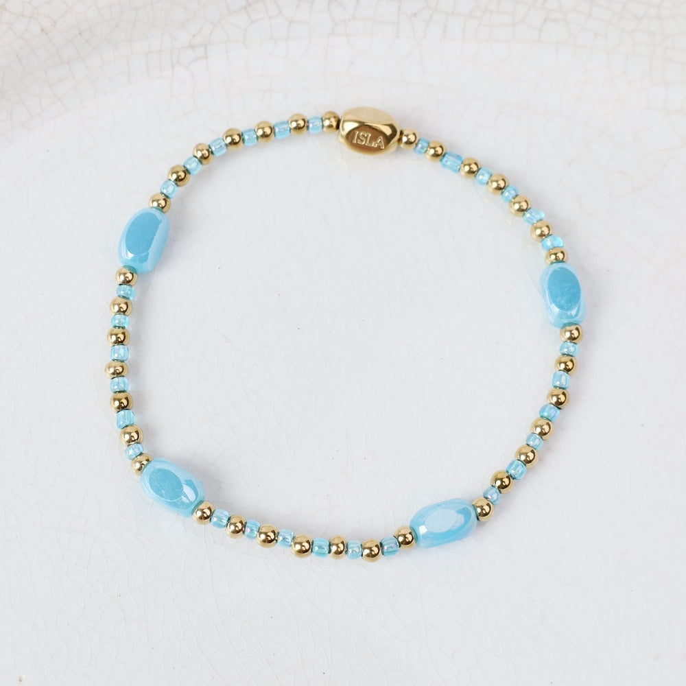 BRC-S.STL Here, There & Everywhere Pop Of Color Bracelet  Aq