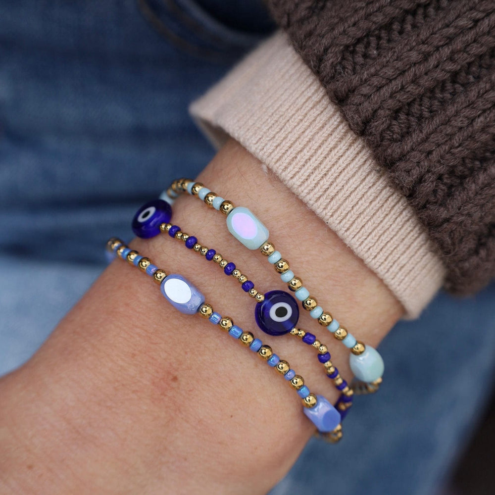 
                  
                    BRC-S.STL Periwinkle Water Here, There & Everywhere Pop Of Color Bracelet
                  
                