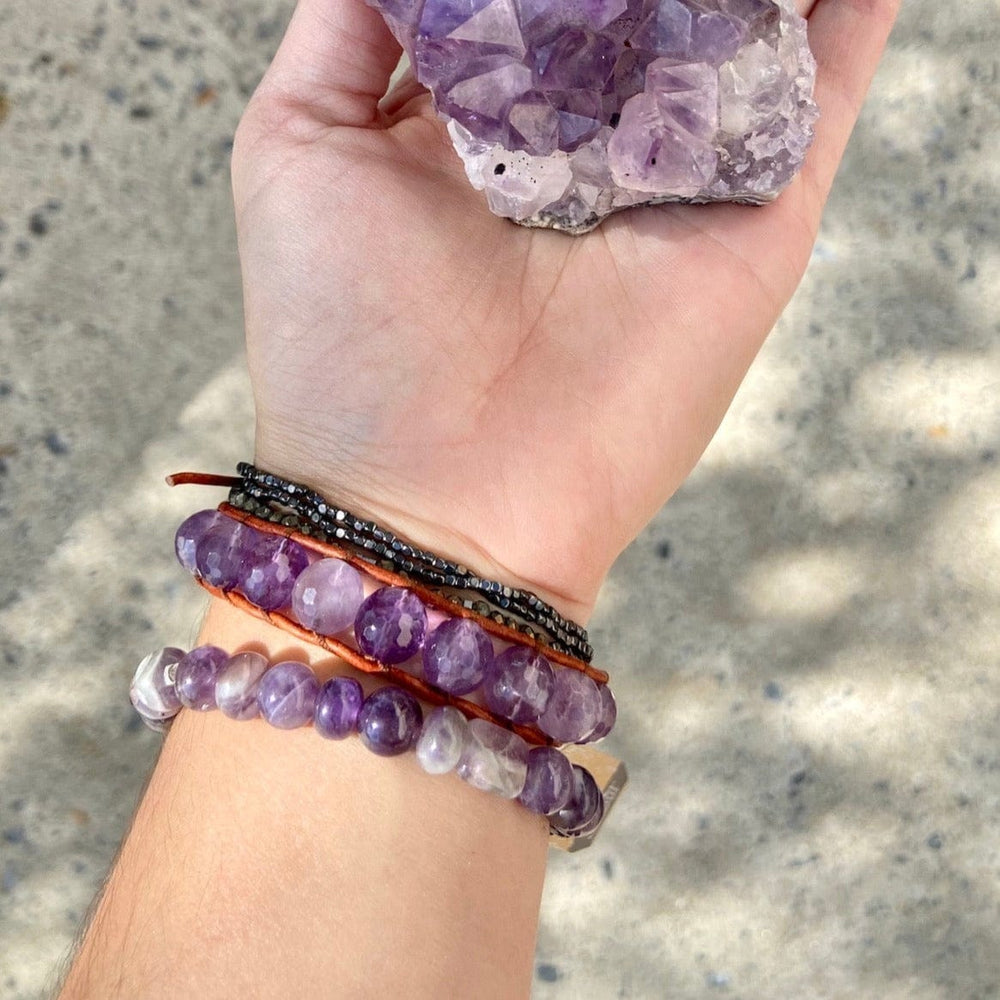 
                      
                        BRC Scout Amethyst Stone Stacking Bracelet
                      
                    