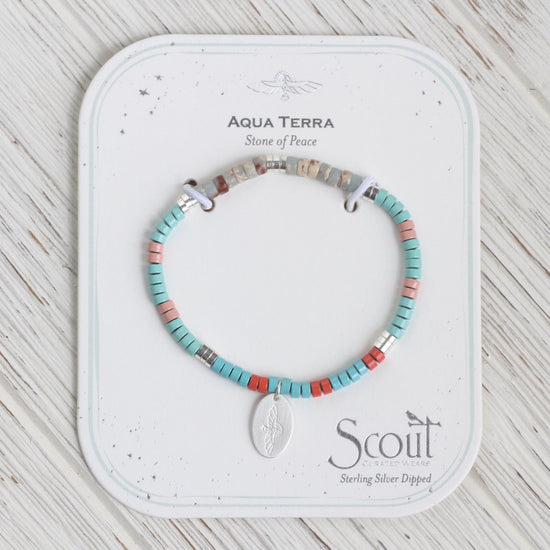 BRC Scout Aqua Terra Intention Charm Bracelet