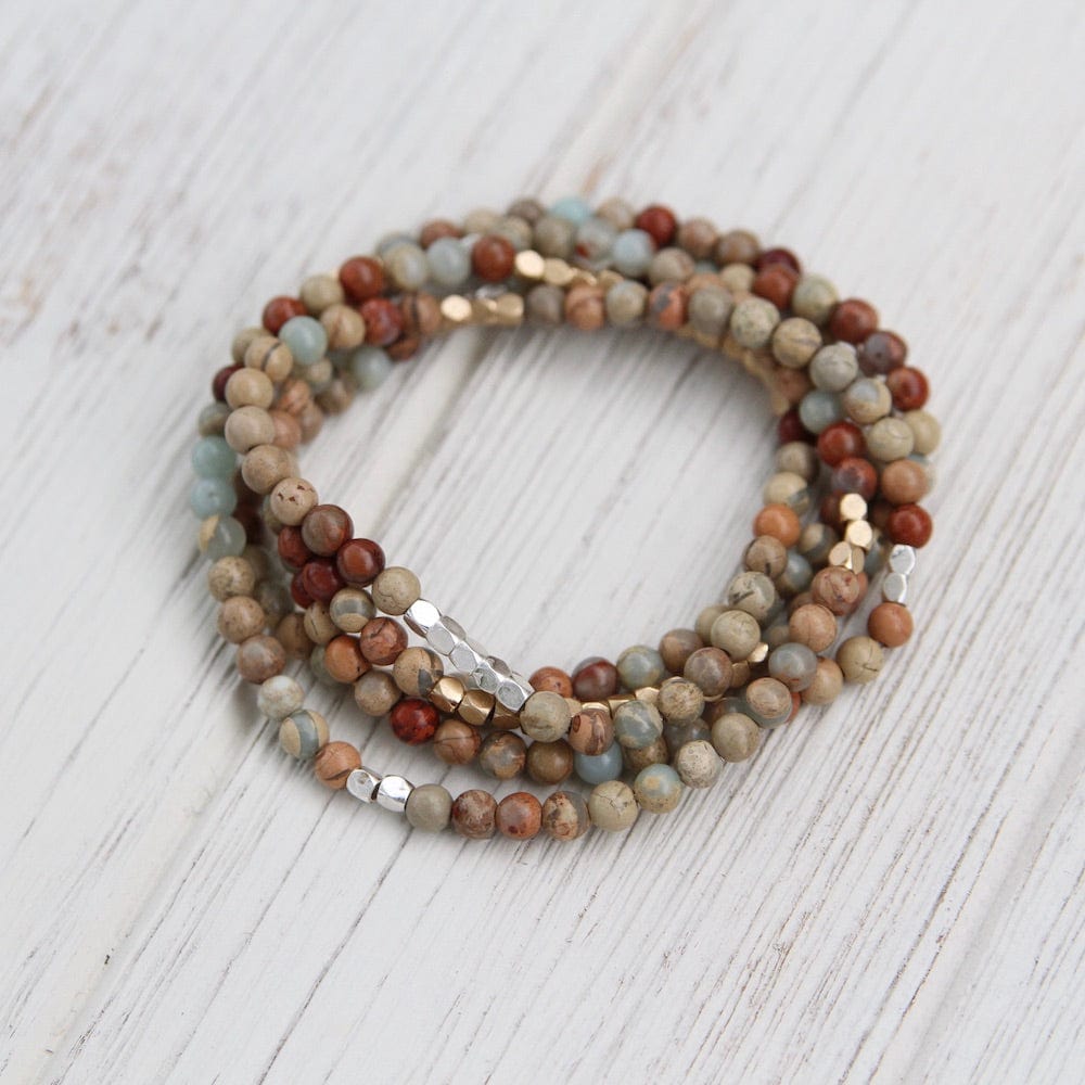 
                      
                        BRC Scout Aqua Terra Wrap Bracelet & Necklace
                      
                    