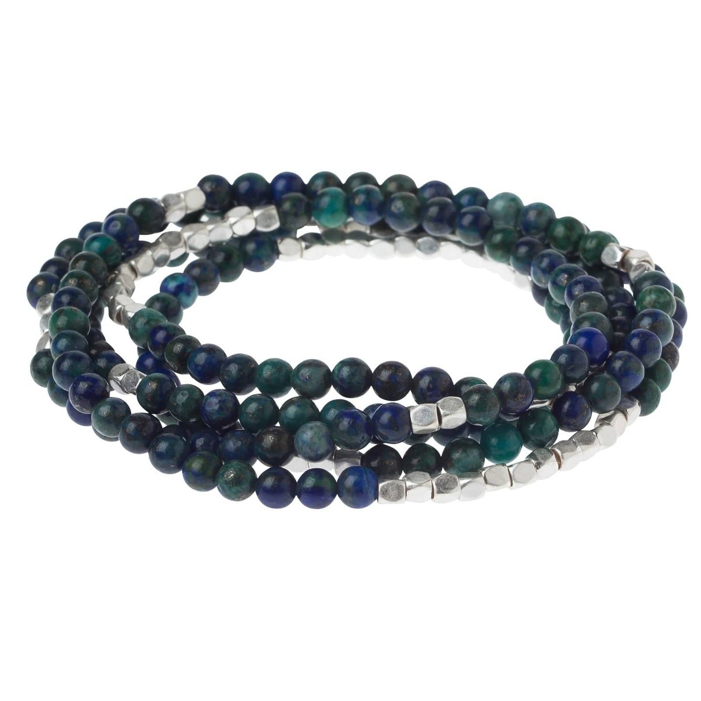 BRC Scout Azurite Wrap Bracelet & Necklace