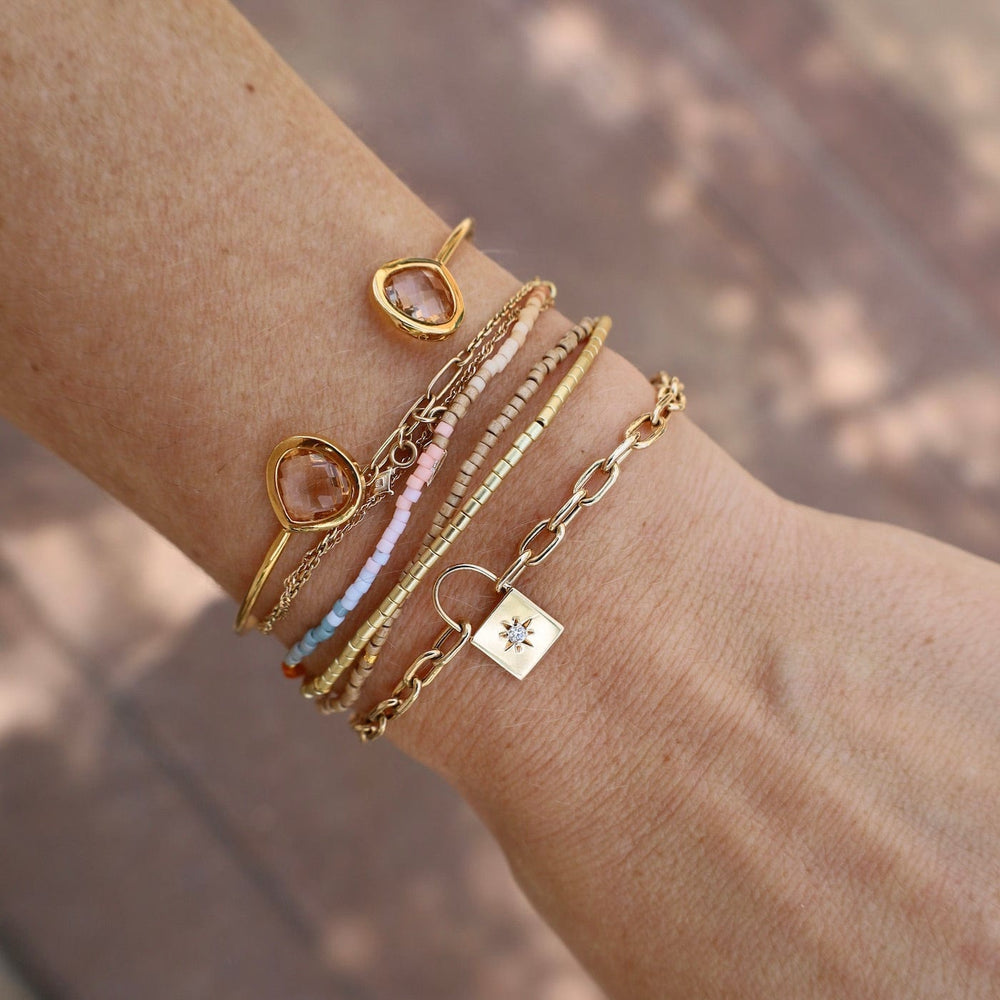 BRC Scout Chromacolor Miyuki Bracelet Trio - Desert Multi/Gold