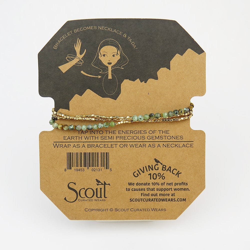BRC Scout Delicate African Turquoise Wrap